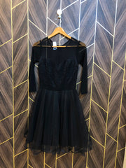 Women Long Shirt Net Jersey X Small | Chest 17 | Length 35