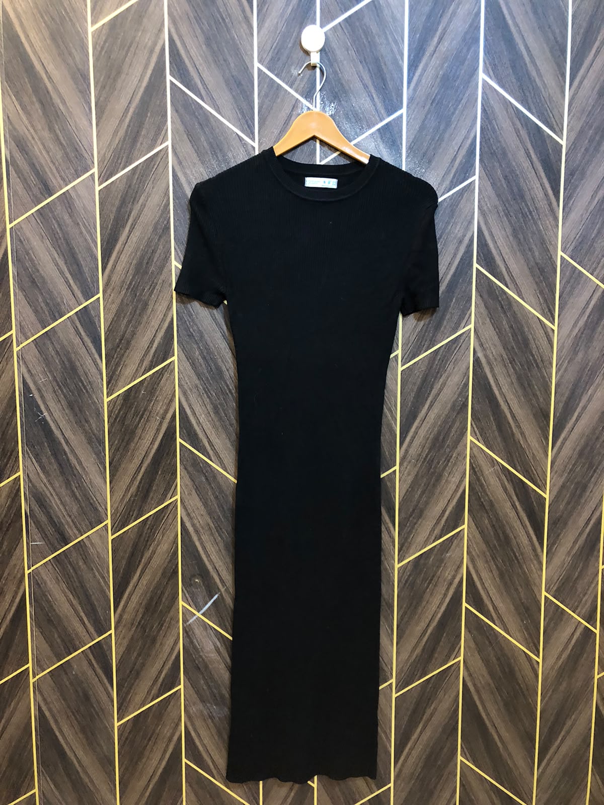 Bodycon Dress Jersey Small | Size | Chest 18 | Length 46