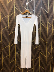 Bodycon Dress Jersey Small | Size | Chest 18 | Length 46
