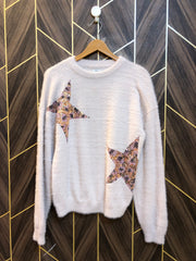 Trendy Sweater Large Baggy Chest 20 Length 26