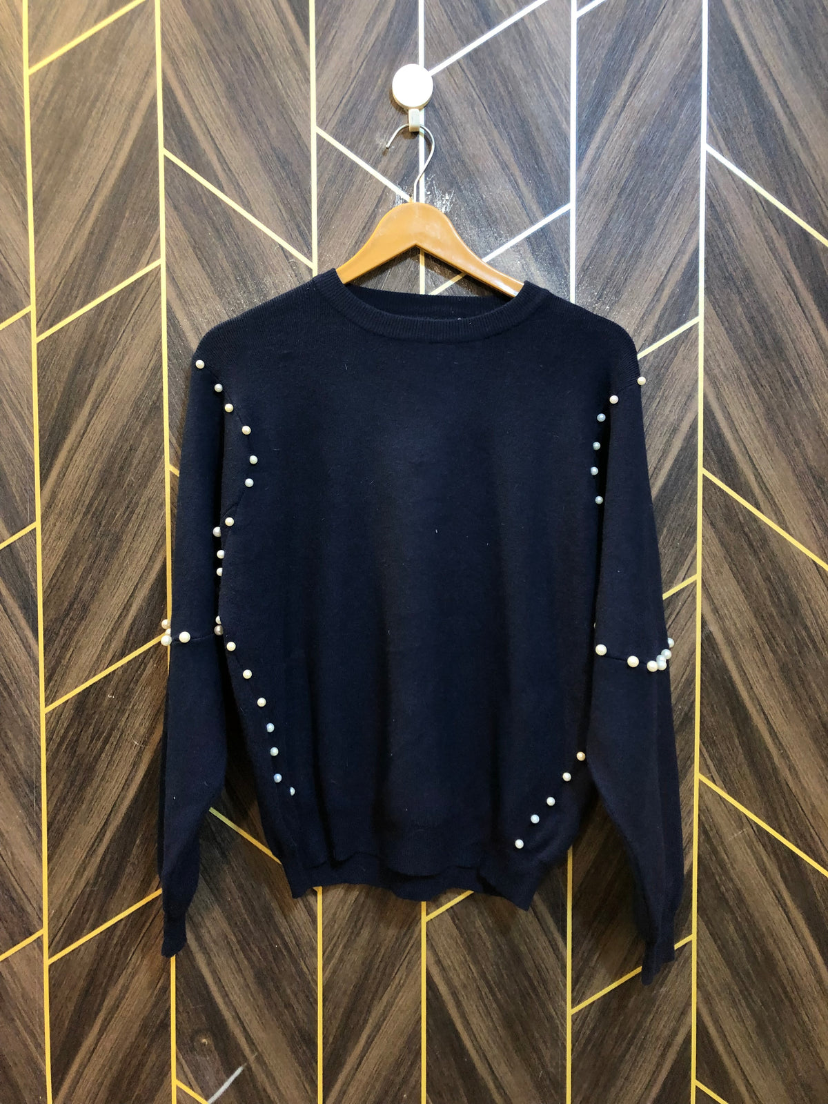 Crop Sweater Small Baggy Chest 18