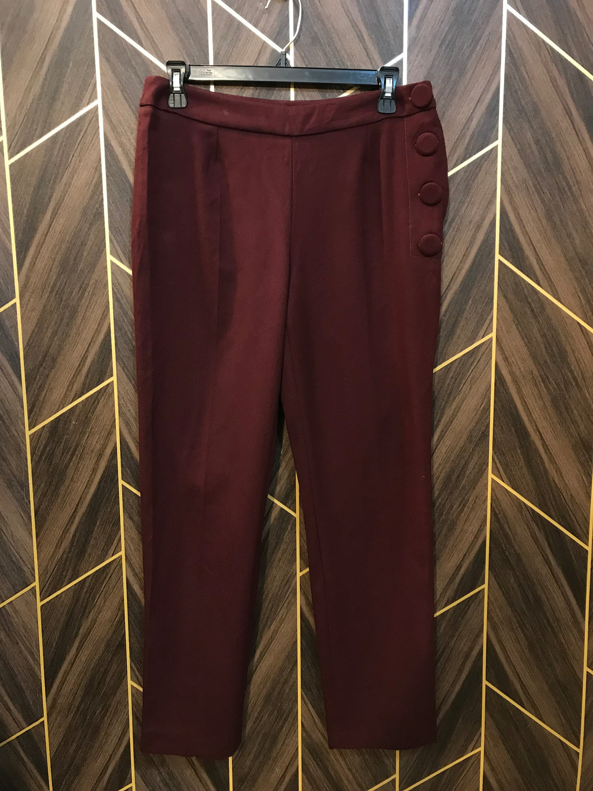 30 High Waist Pent Ankle Length Straight Fitt