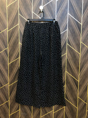 Western Silk Plazo Small to Medium | Size Waist 28–30 | Length 38