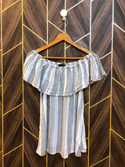 Trendy Linen CropTop Size Large