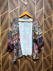 Western Top Chiffon – Medium Size  Length: 25) shrug
