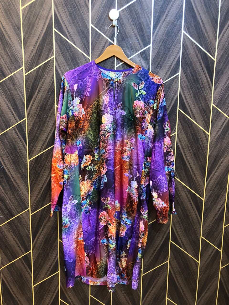 Women Silk Cord Set | Shirt Chest 18 | Shirt Length 40 | Skirt Waist 28 | Skirt Length 40
