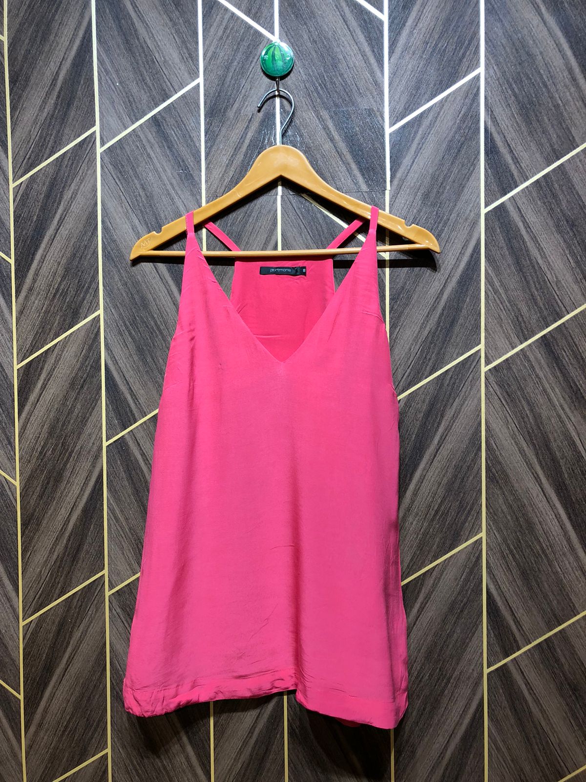 Western Top Sleeveless   Chiffon – X-Small Size (Chest: 17, Length: 27  )