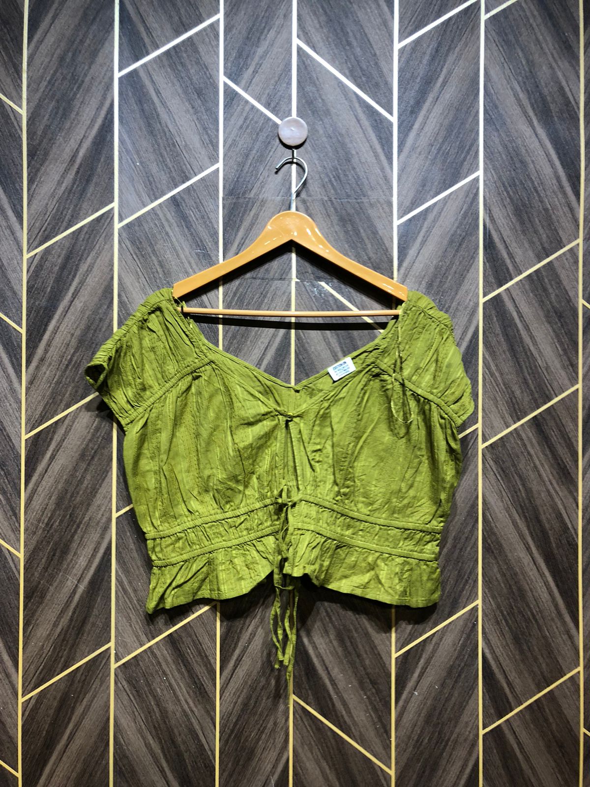 Trendy Cotton CropTop Size Medium