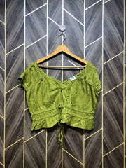Trendy Cotton CropTop Size Medium
