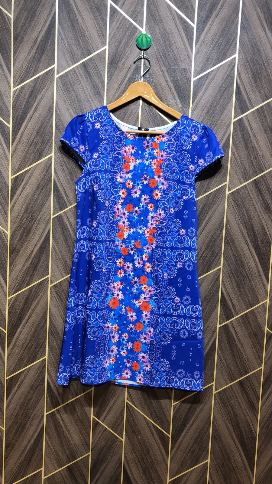 Mini Dress Silk Small Size Chest 18  Length 33