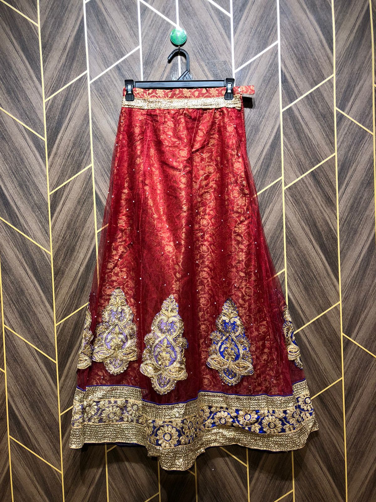 Western Chiffon Skirts X Small | Size Waist 24 | Length 39