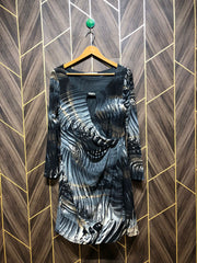 Women Long Shirt Jersey Small | Chest 18 | Length 38