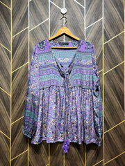 Western Top Silk – X-Large Size (Chest: 23, Length: 29  )
