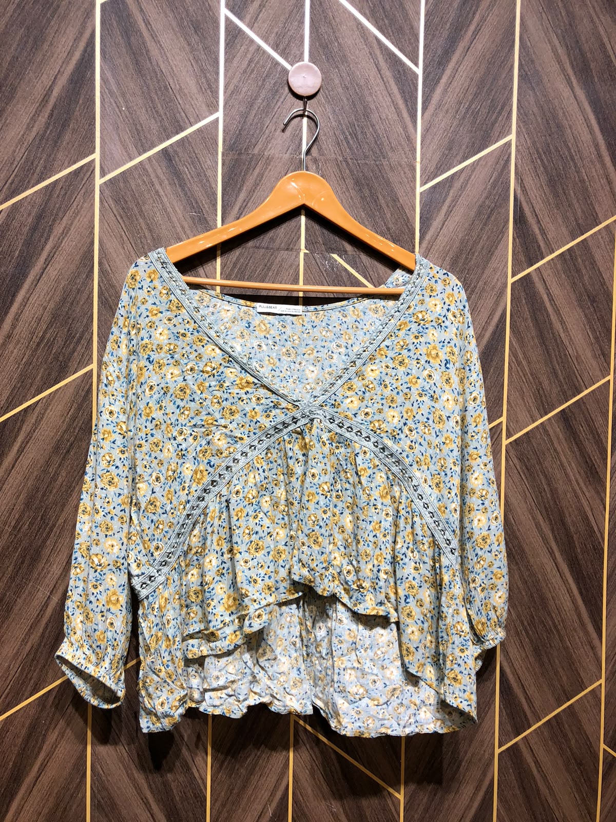 Trendy Linen CropTop Size X Large