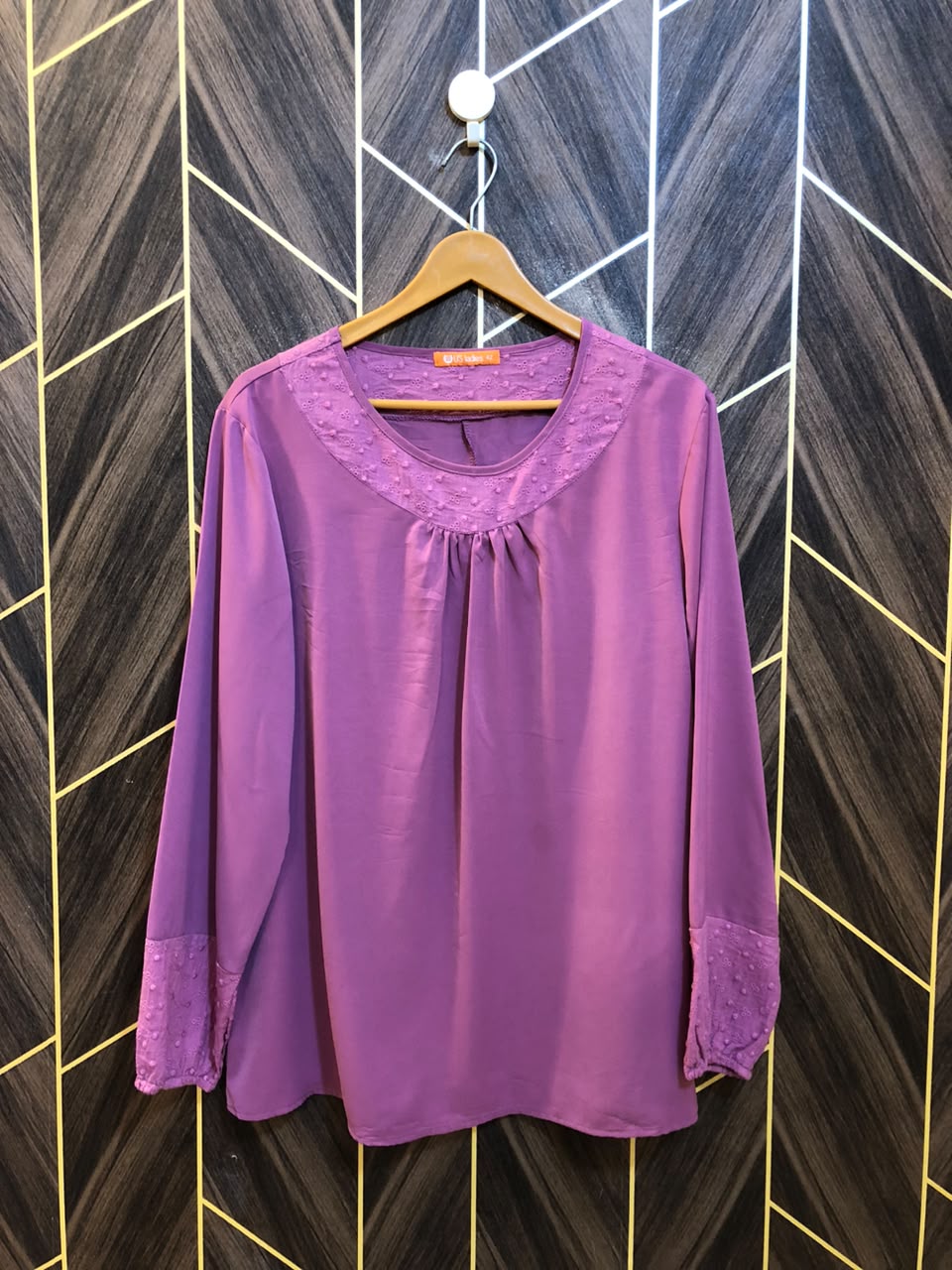 Western Top Chiffon – Large Size (Chest: 21 , Length: 28  )