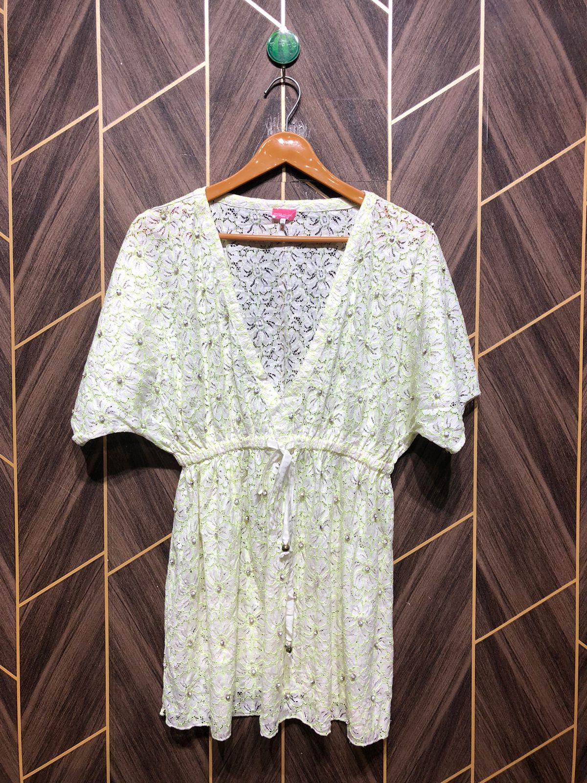 Mini Dress Net Large Size Chest 20 Length 30