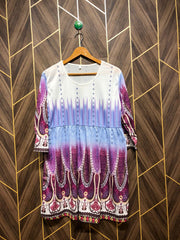 Women Long Shirt Jersey X Large | Chest 21 | Length 32