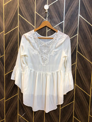 Western Top Chiffon – X-Small Size (Chest: 17, Length: 27 )