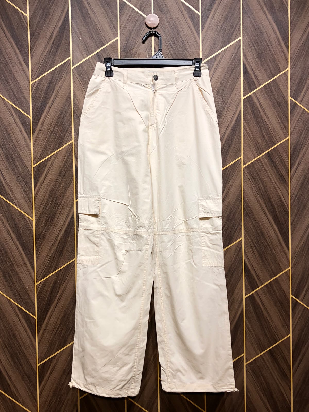 Women Wide Leg Cargo Jeans Small | Waist 28 | Length 39