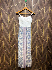 Western Long Maxi Chiffon Small | Size | Chest 17 | Length 52
