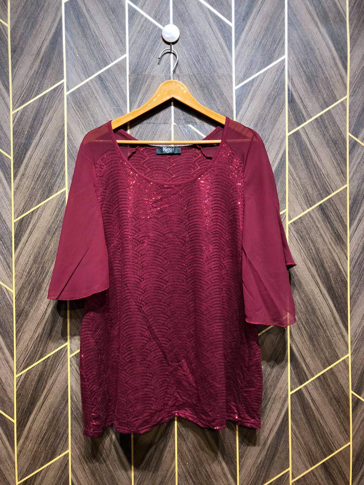 women party top chest 24 length 28