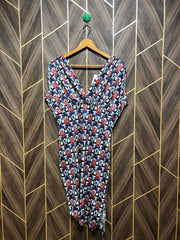 Mini Dress Silk Large Size Chest 22 Length 37