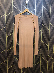 Bodycon Dress Jersey Small | Size | Chest 18 | Length 41
