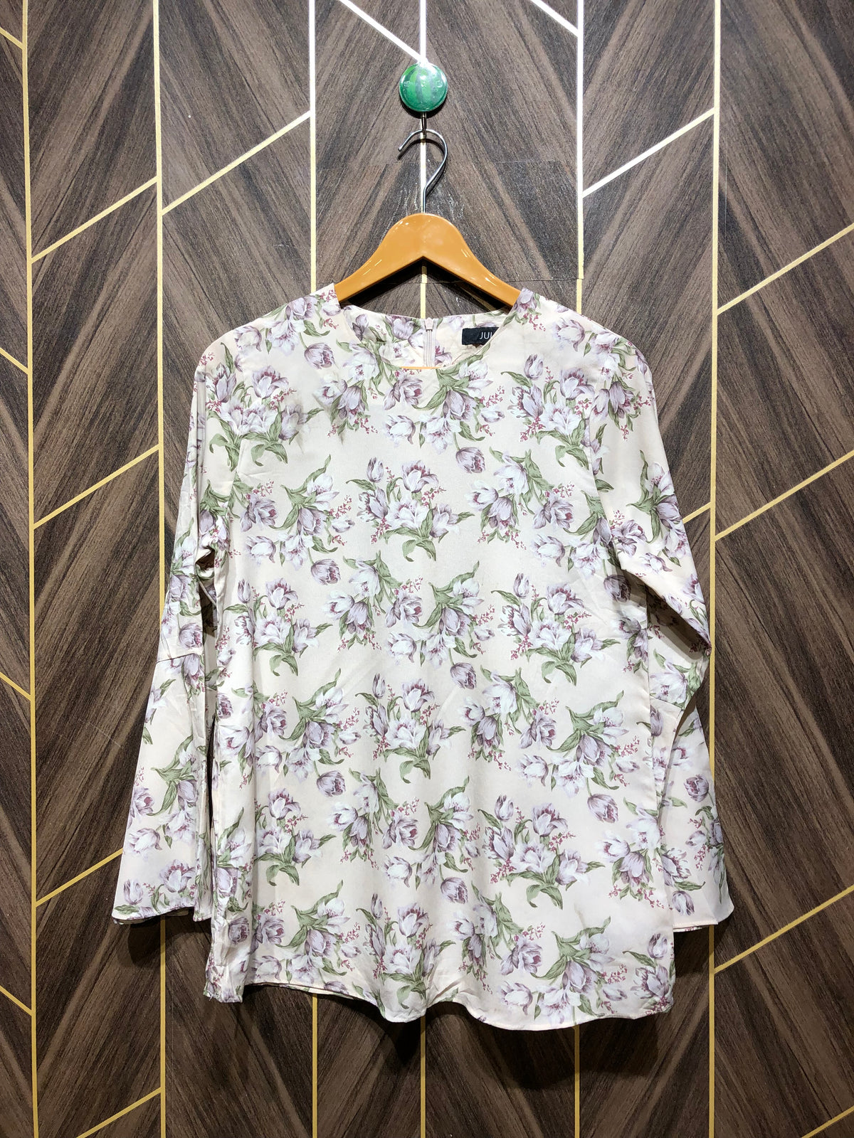 Western Top Chiffon – Small Size (Chest: 18  , Length: 26 )