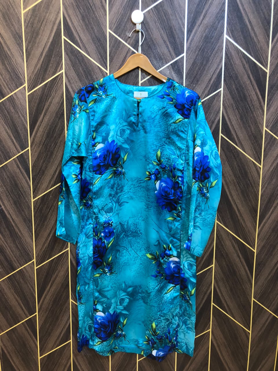 Women Silk Cord Set baggy  | Shirt Chest 17 | Shirt Length 41  | Skirt Waist 26 | Skirt Length 38