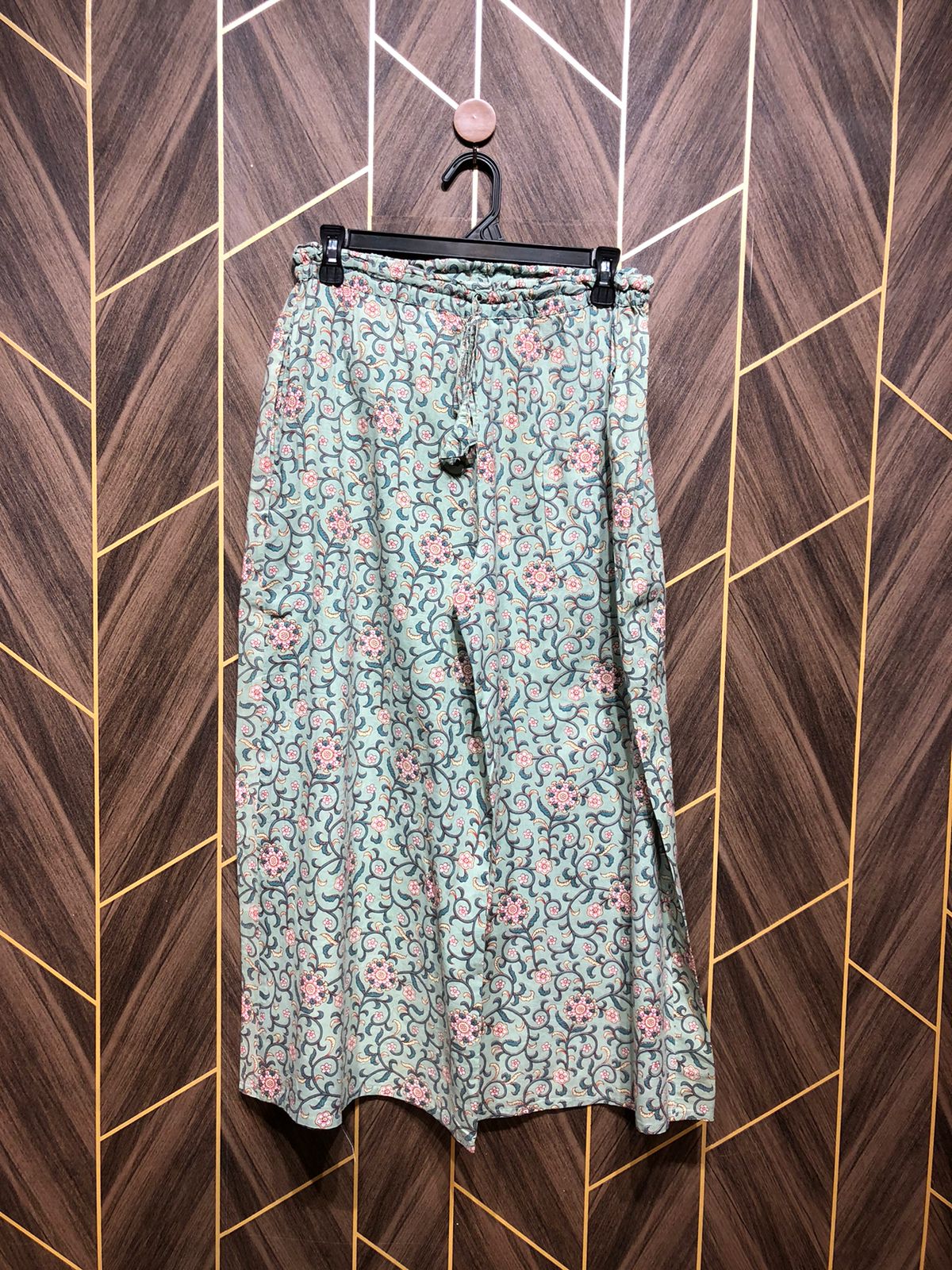 Western Cotton Plazo Small to Medium | Size Waist 28–30 | Length 35