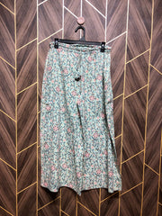 Western Cotton Plazo Small to Medium | Size Waist 28–30 | Length 35
