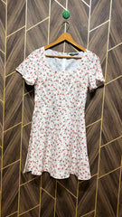 Mini Dress Silk Small Size Chest 16  Length 33