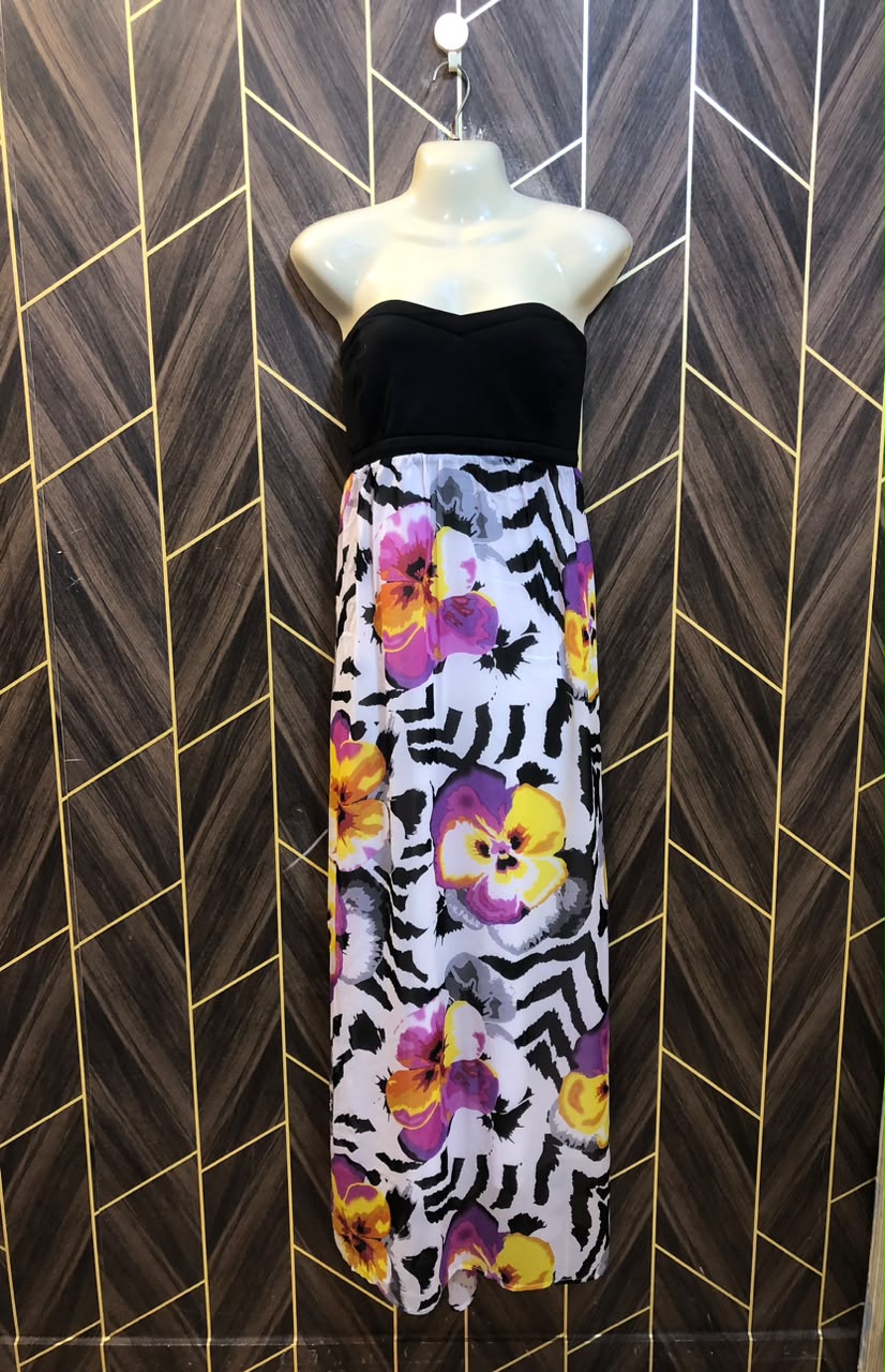 Western Long Maxi jersey  Silk X Large | Size | Chest 22 | Length 50