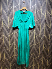 Long Maxie Silk Small Chest 18 Length 54