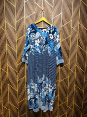 Western Long Maxi Chiffon 2XL | Size | Chest 24 | Length 53