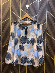 Western Top Chiffon – 1XL Size (Chest: 23, Length: 26  )
