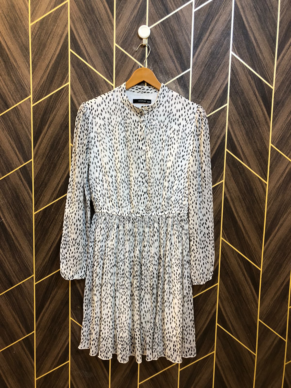 Women Long Shirt Chiffon Small | Chest 18 | Length 36
