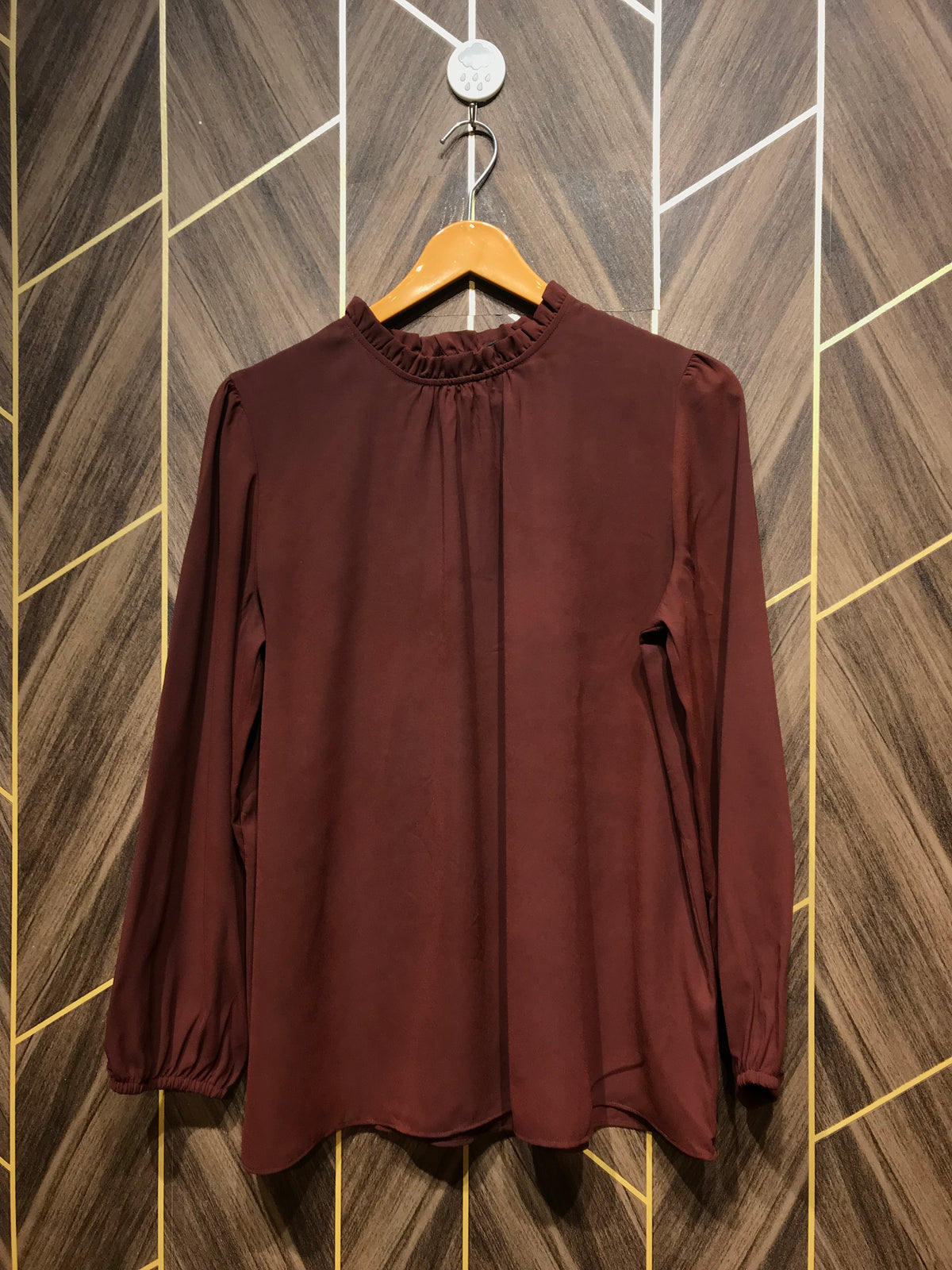 Western Top Small Chest 18 Length 27 Chiffon