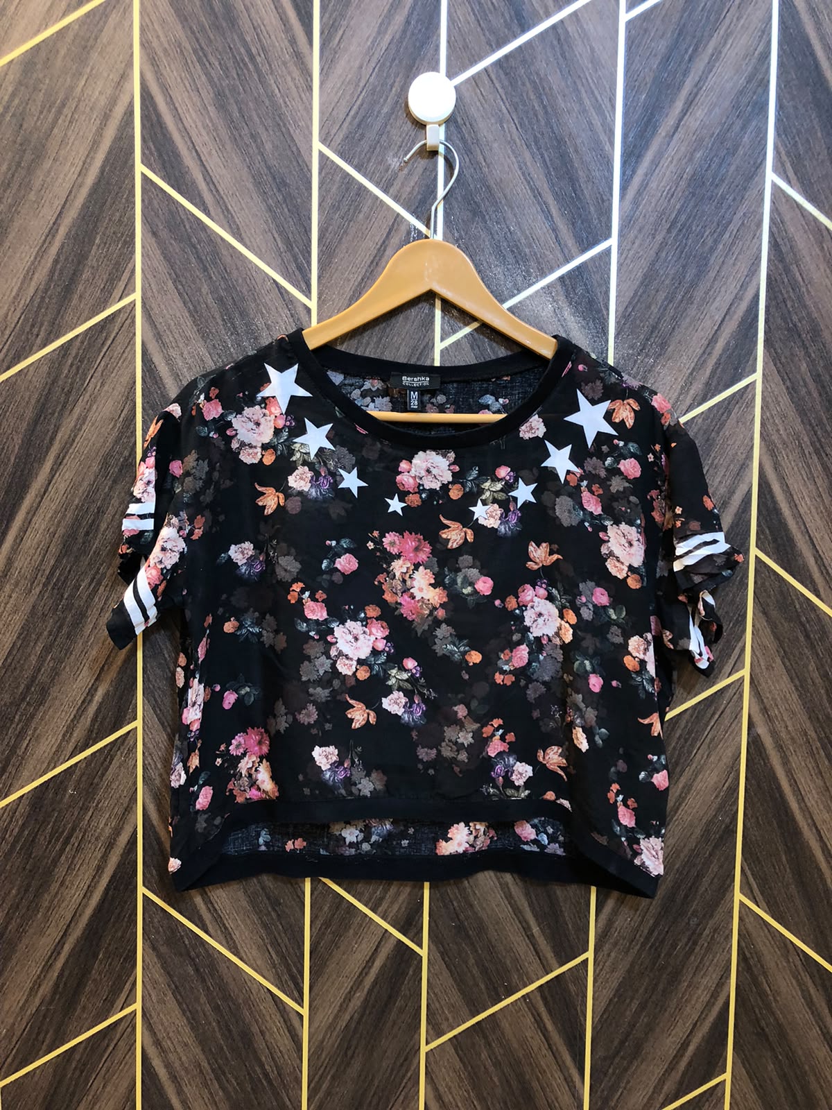 Trendy Linen CropTop Size Large