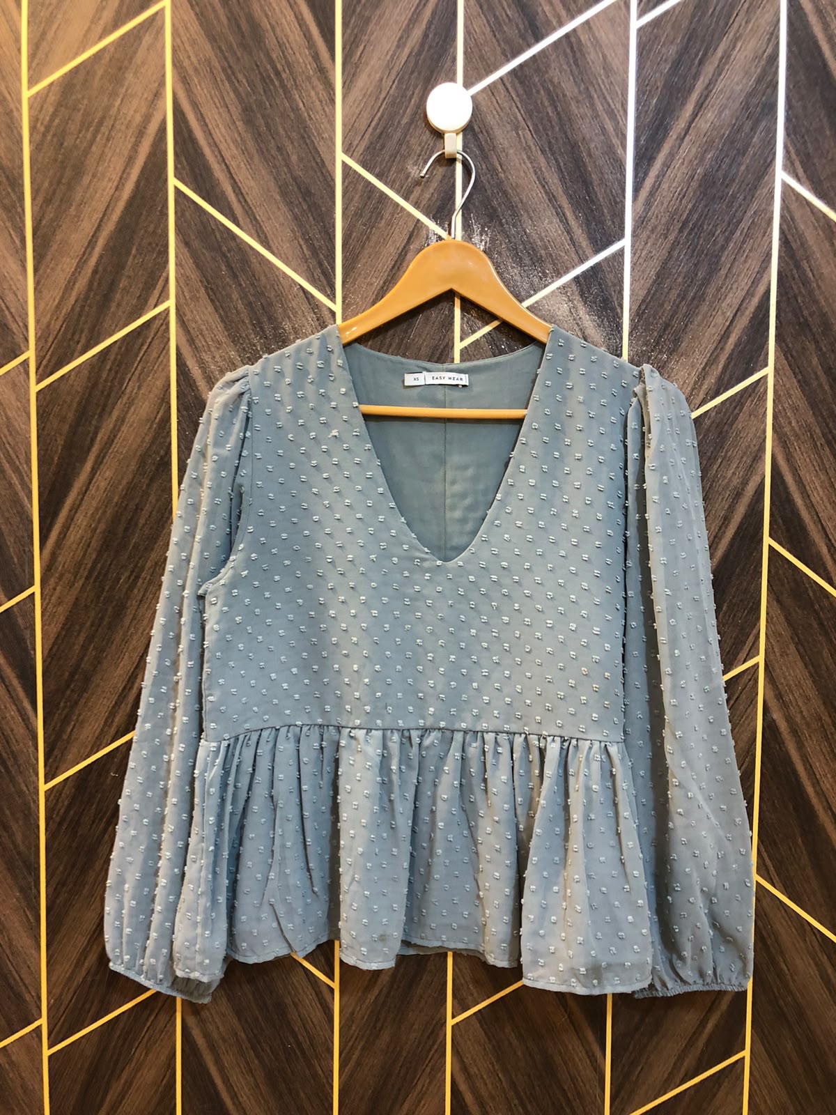 Western Top Chiffon – X-Small Size (Chest: 17, Length: 22 )