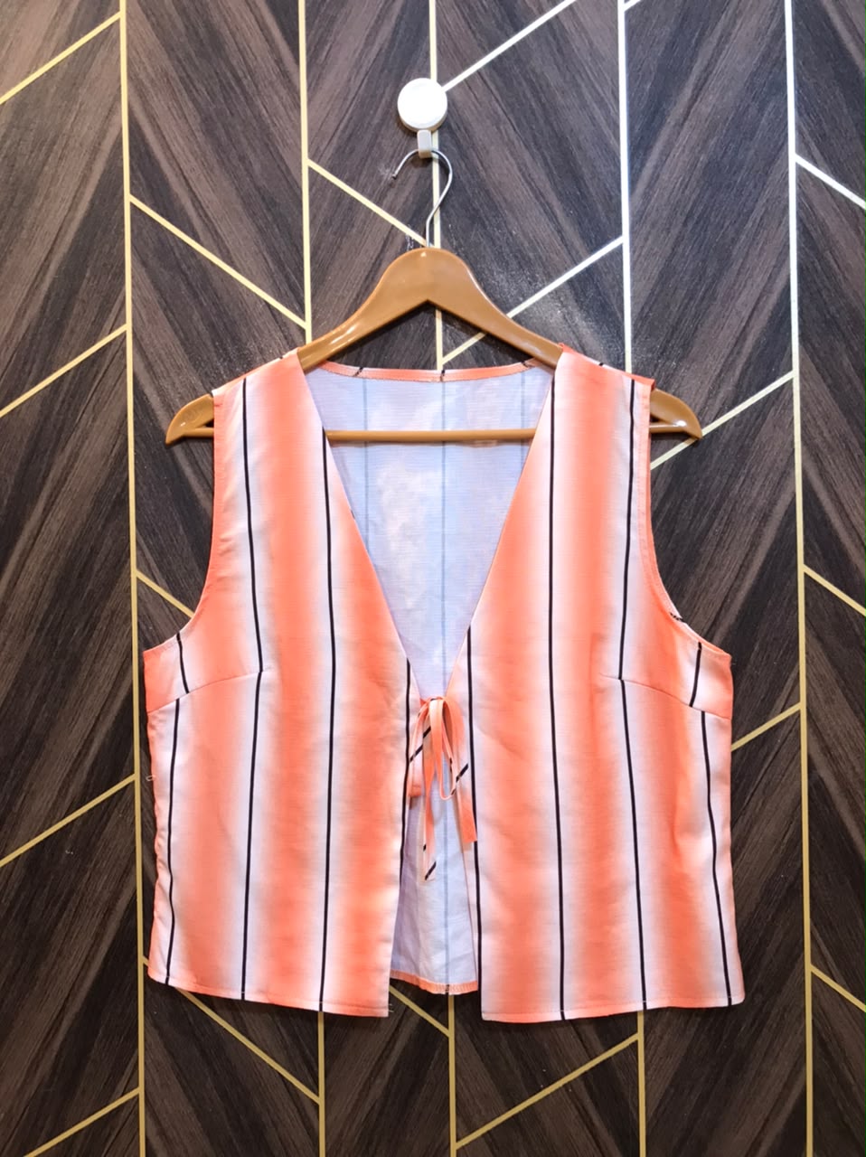 Trendy Chiffon CropTop Size Large