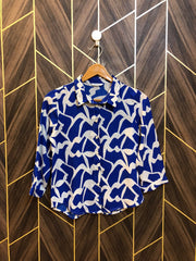 Western Top Chiffon – X-Small Size (Chest: 17, Length: 23 )