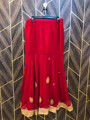 Women Skirts Chiffon Large | Size Waist 34 | Length 42