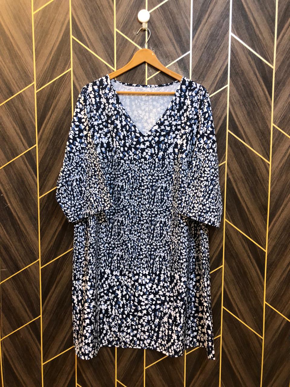 Western Top Silk – 2XL Size (Chest: 24, Length: 38 )