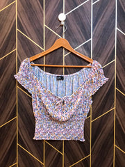 Trendy Linen CropTop Size Small