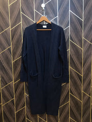 Women Wool Cardigan Sweater Small | Size | Chest 18 | Length 41