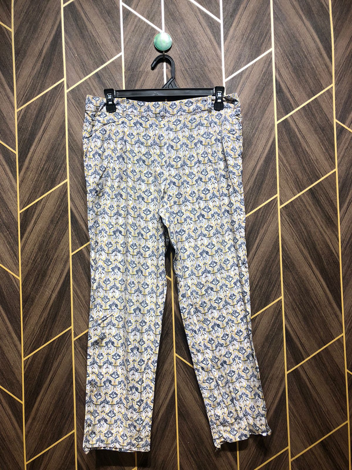 Women Linen Plazo Large Size Waist 32 Length 34