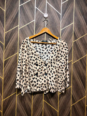 Trendy Linen CropTop Size Large