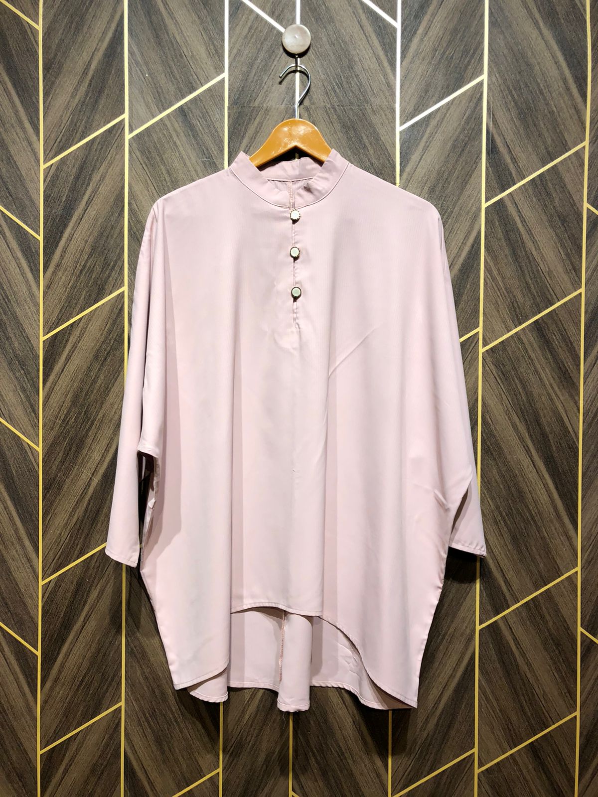 Western Top Chiffon – Large Size (Chest: 20, Length: 30  ) baggy