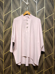 Western Top Chiffon – Large Size (Chest: 20, Length: 30  ) baggy